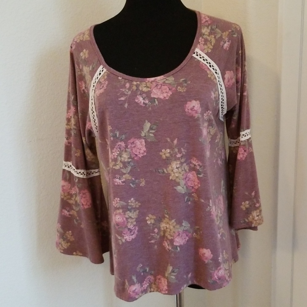 PINK PEONY womens top